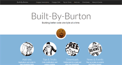 Desktop Screenshot of builtbyburton.com